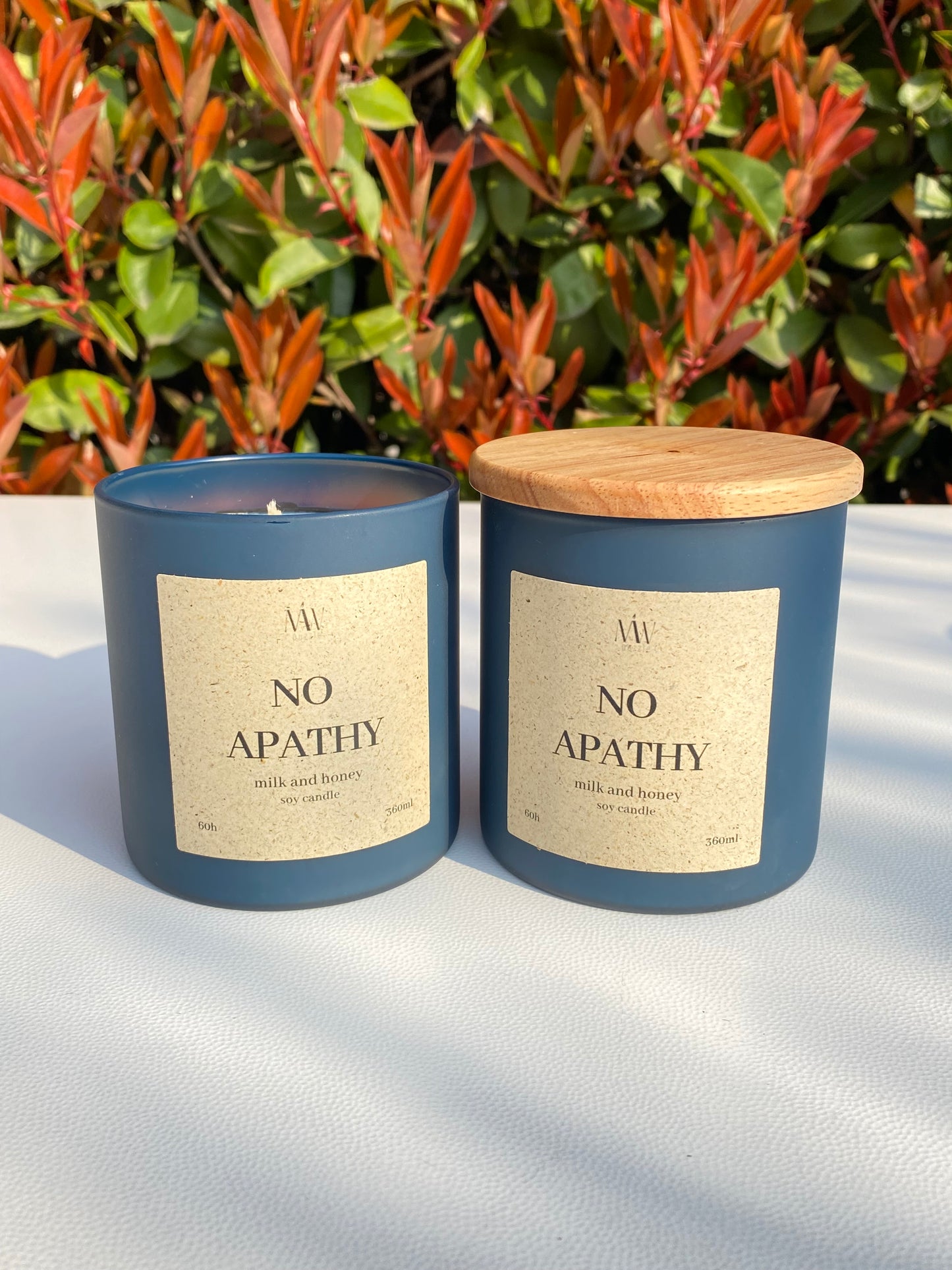 NO APATHY  CANDLE